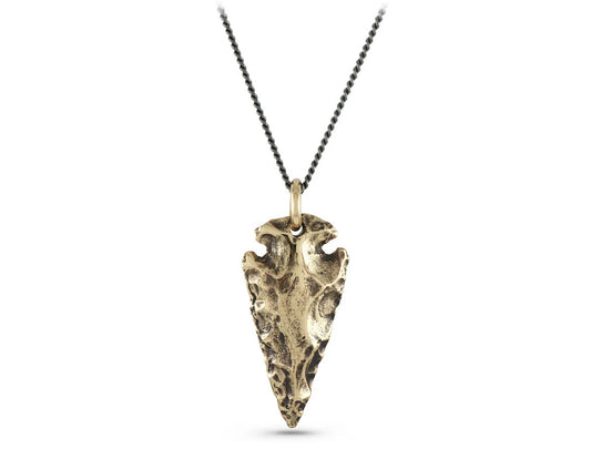 Bronze Arrowhead Pendant