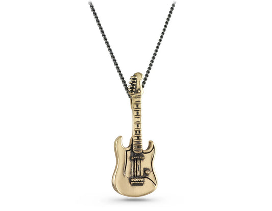 Bronze Guitar Pendant