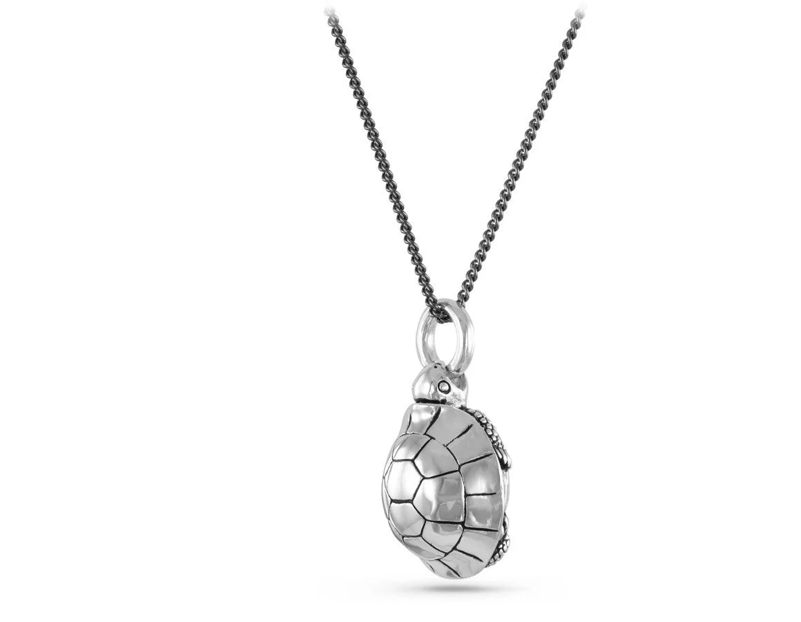 Silver Turtle Pendant