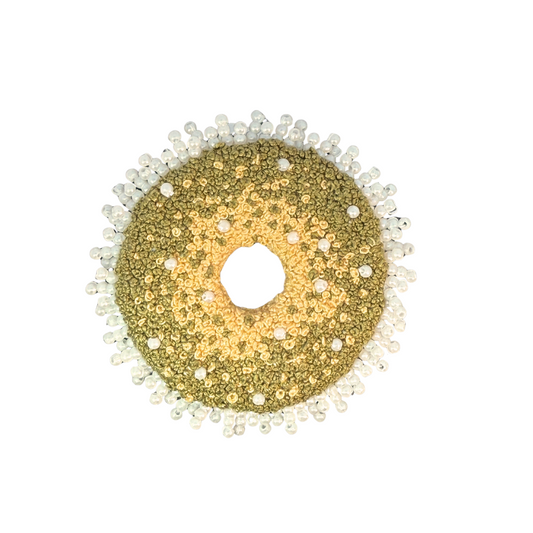 Sunshine White Pearls Brooch