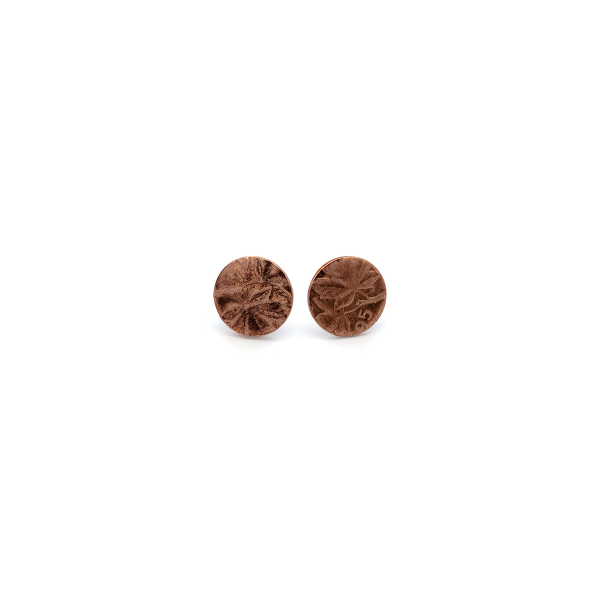 Canadian Penny Coin Studs