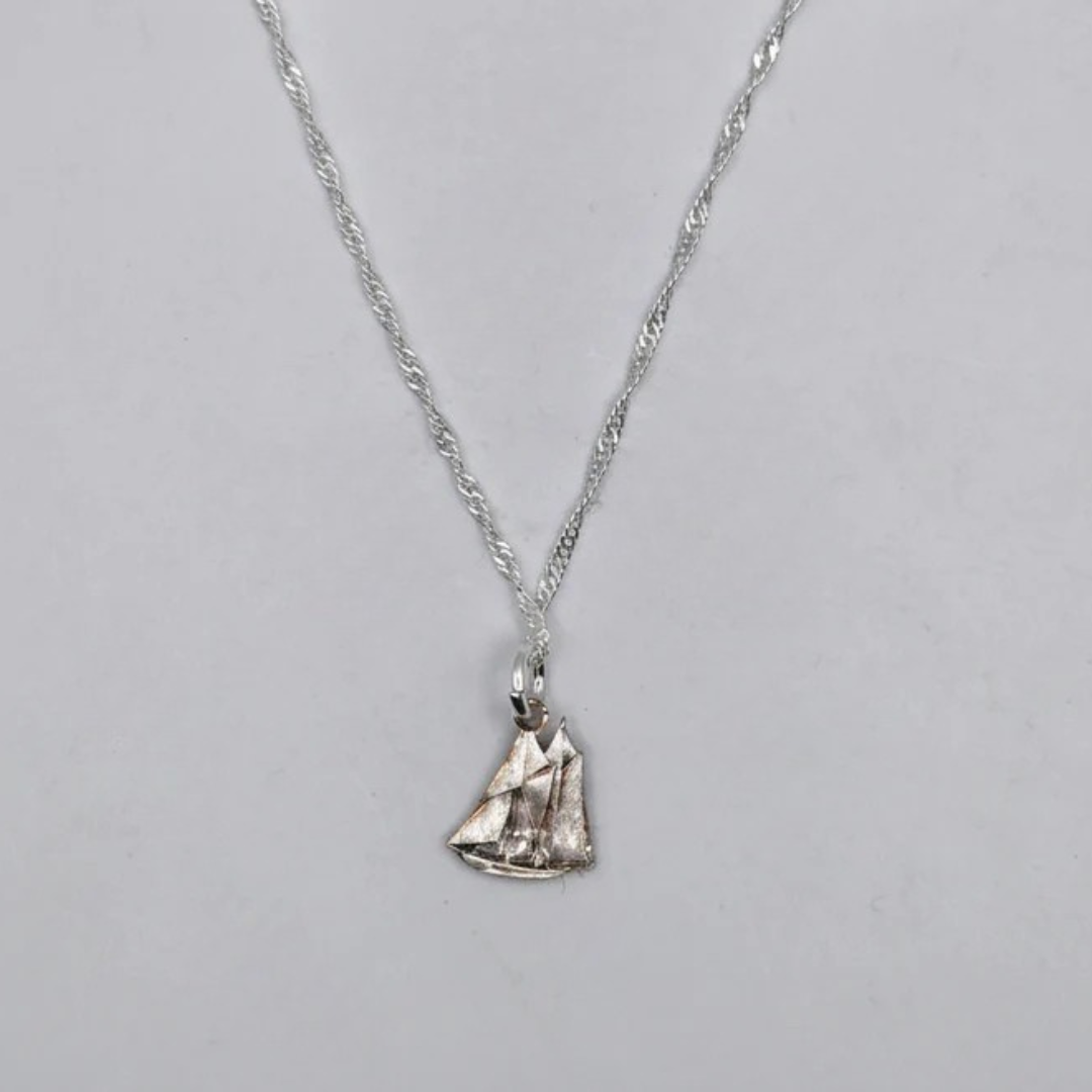 Hand-Cut Canadian Dime Coin Pendant