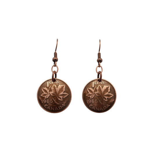 Penny Coin Earrings