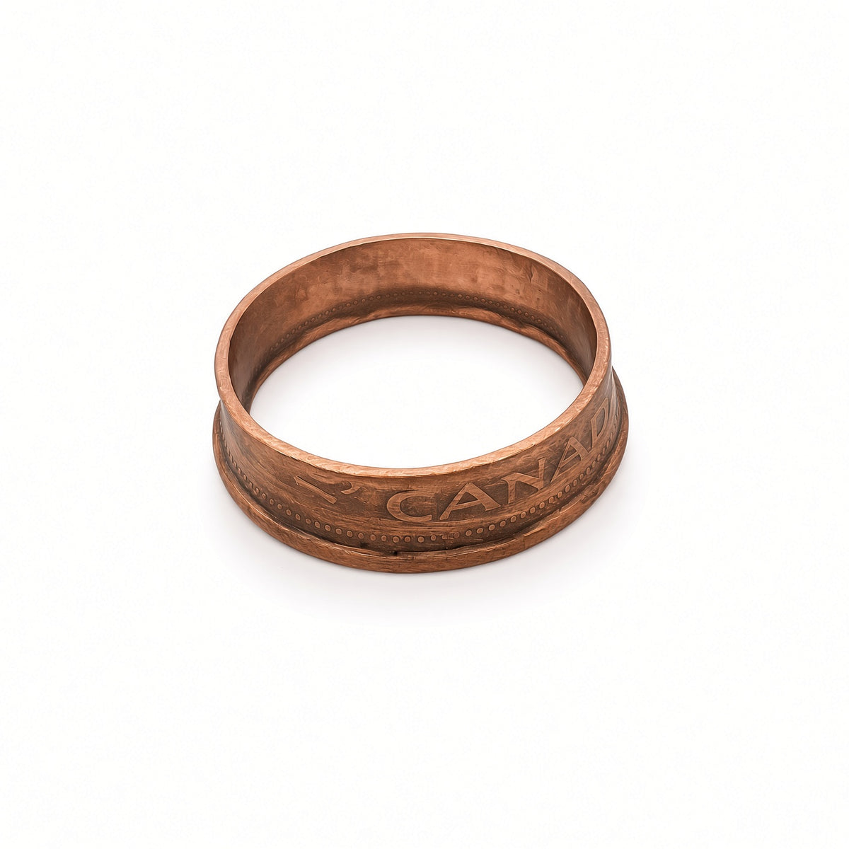 Canadian Penny Coin Rings