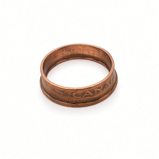 Canadian Penny Coin Rings