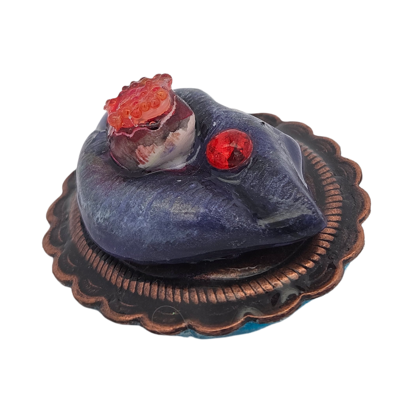 Porcelain Lips Brooches