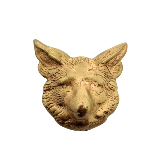 Brass Fox Pin