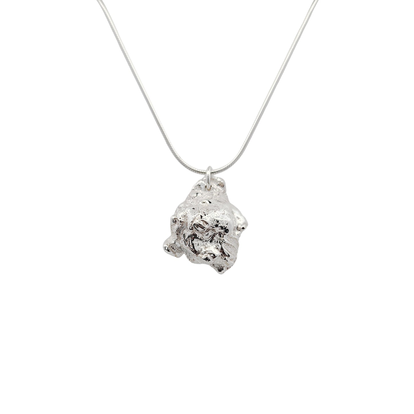 Sterling Silver Cluster Pendant