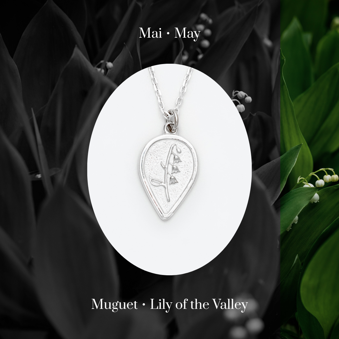 Lily of the Valley Birth Flower Necklace
