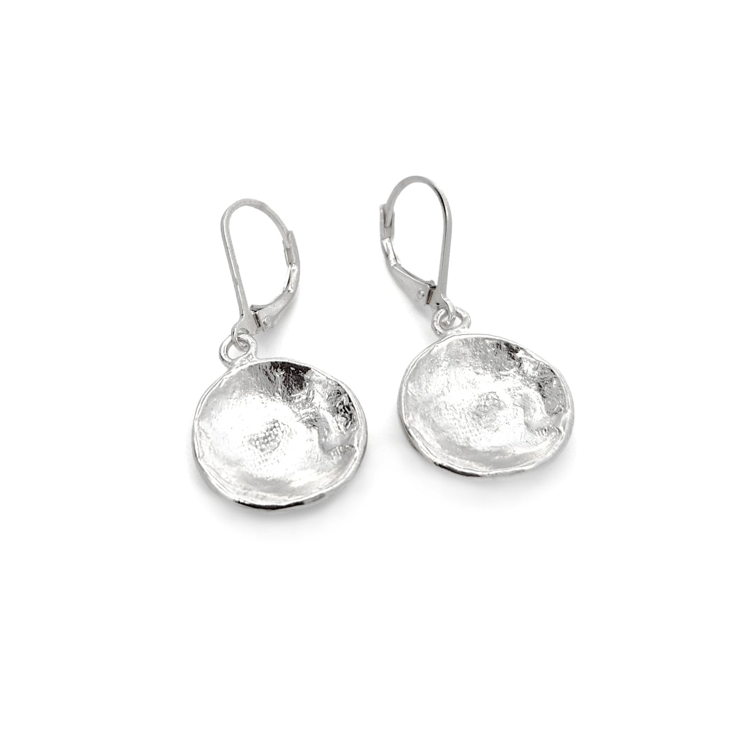 Silver Coin Earrings
