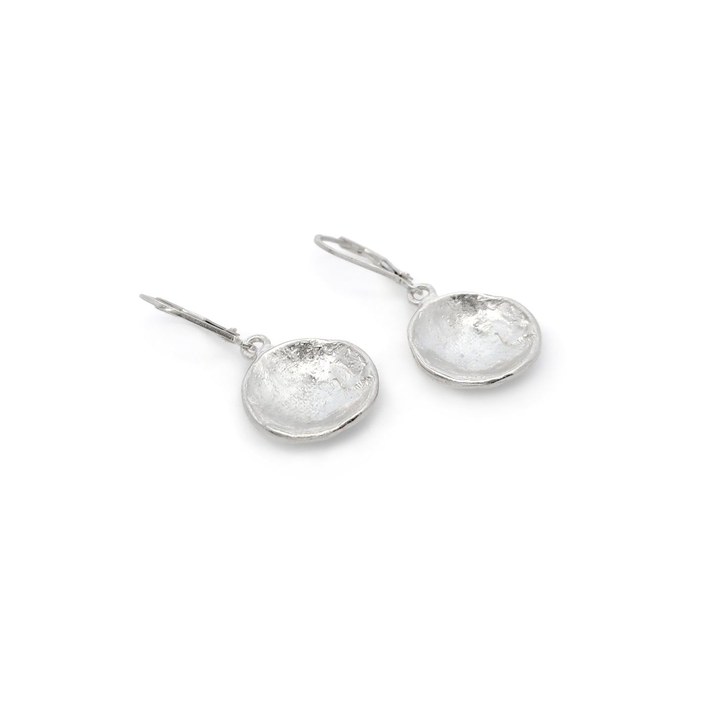 Silver Coin Earrings