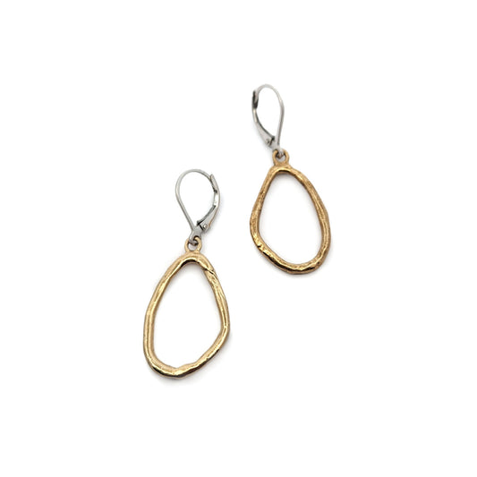 Bronze Karen Dangle Earrings