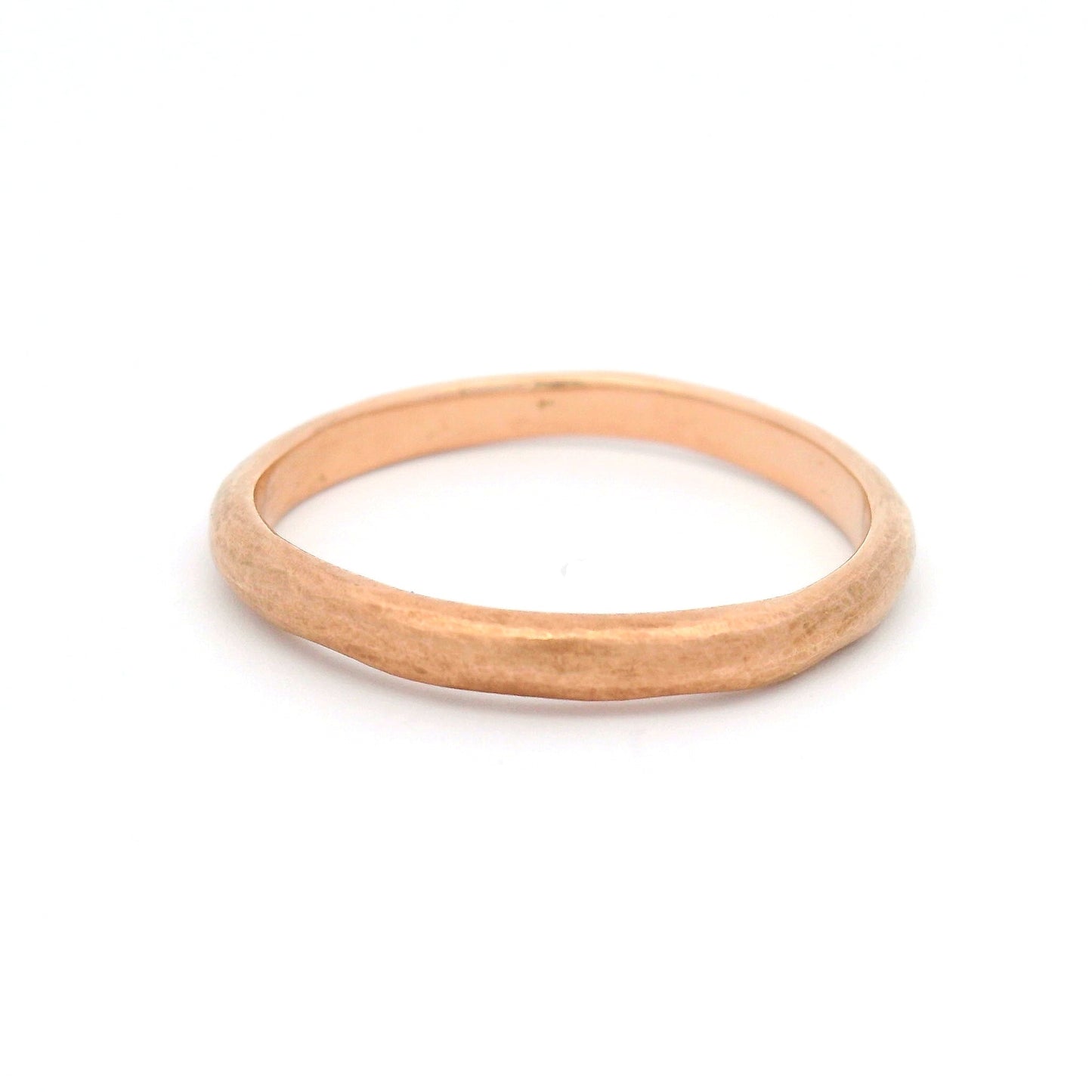 10k Rose Gold Satin Finish Band