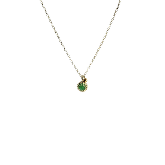 Emerald Crown Pendant