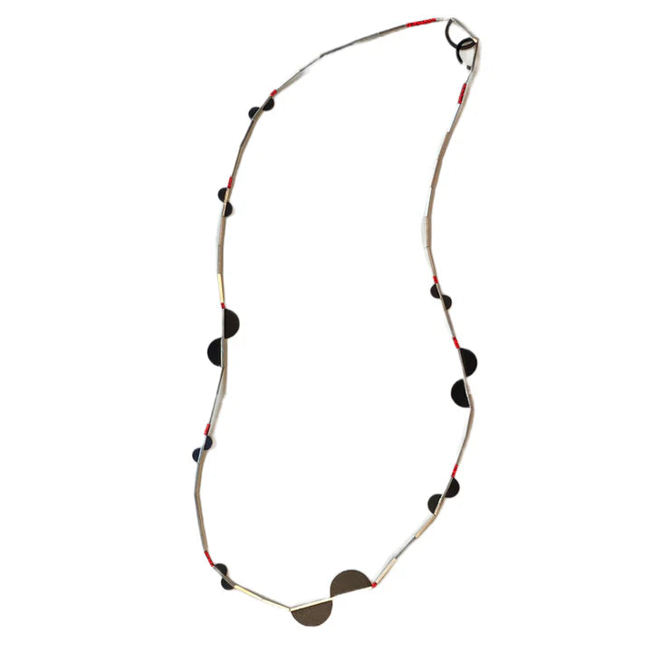 Long Modernist Necklace