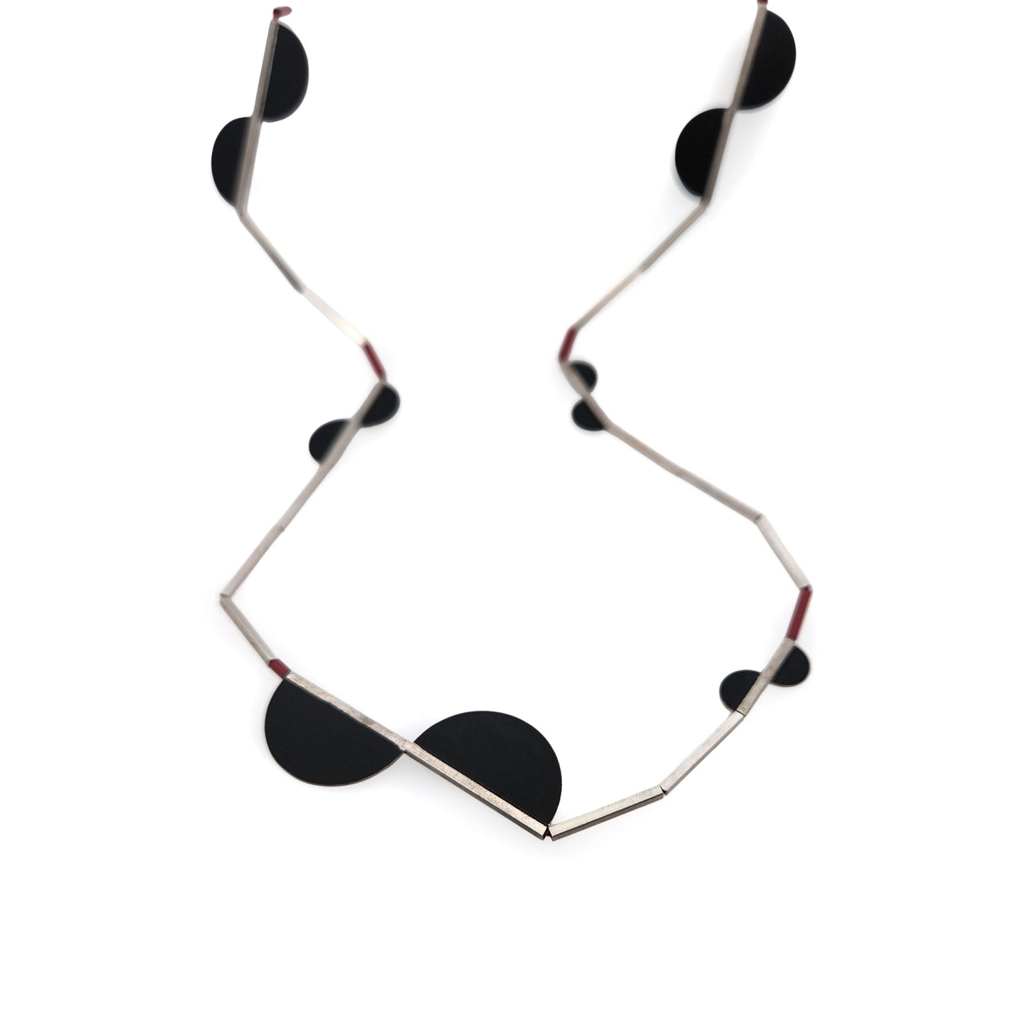 Long Modernist Necklace