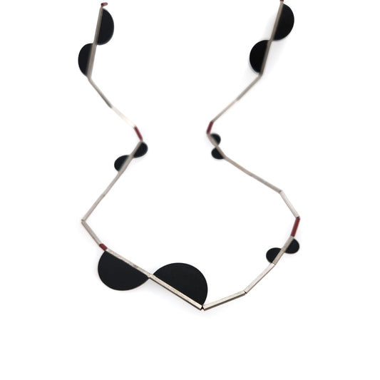 Long Modernist Necklace
