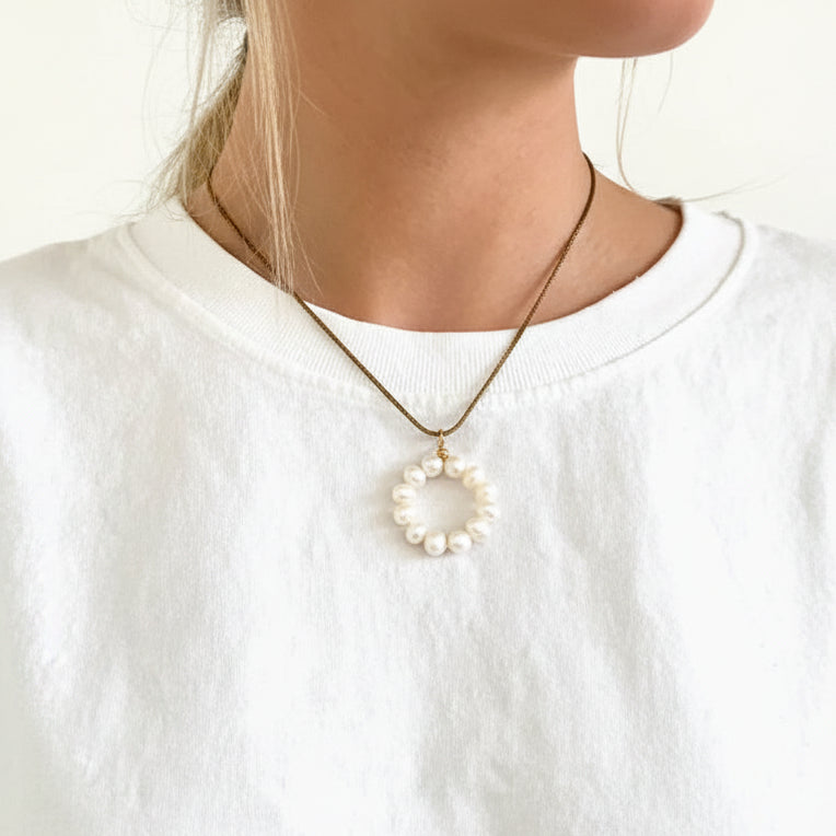 Illuminated Pearl Pendant