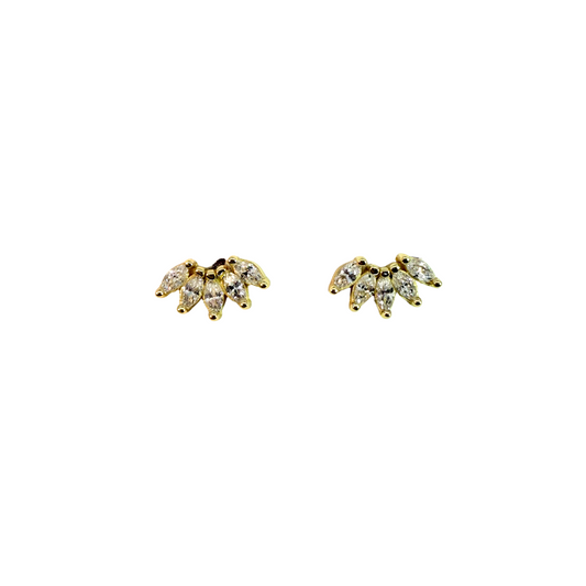 Marquise Stud Earrings