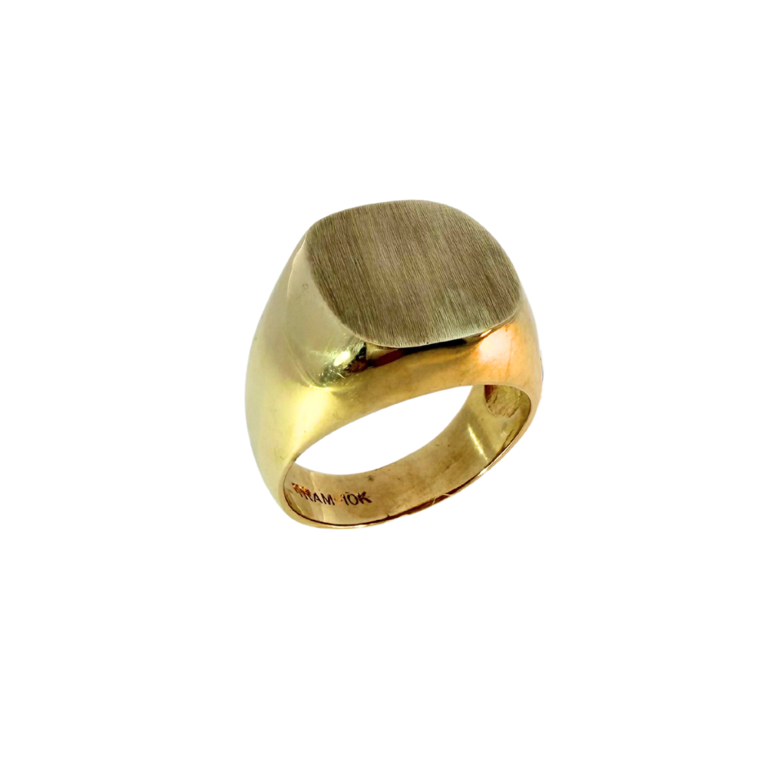 Yellow Gold Signet Ring