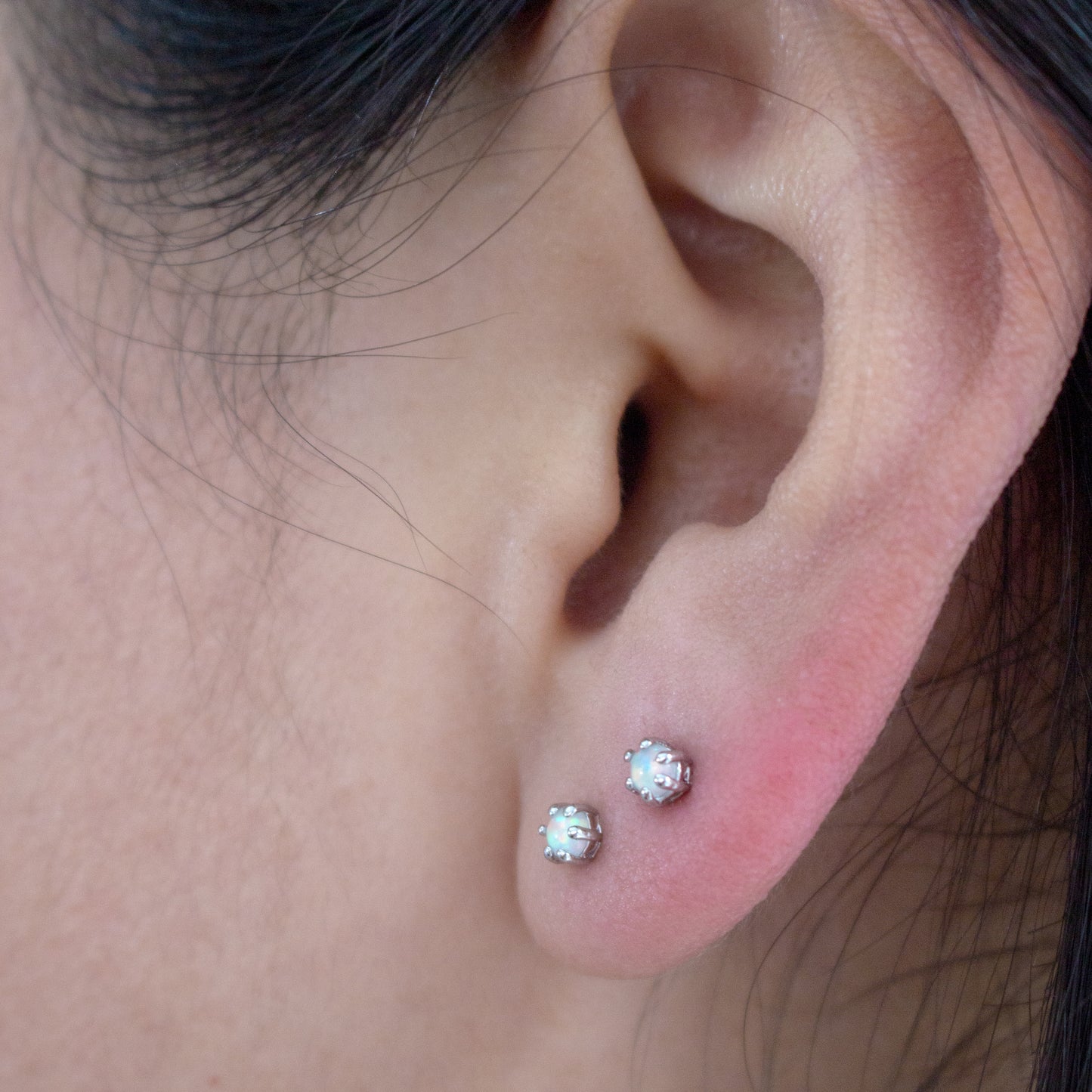 Small Opal Studs