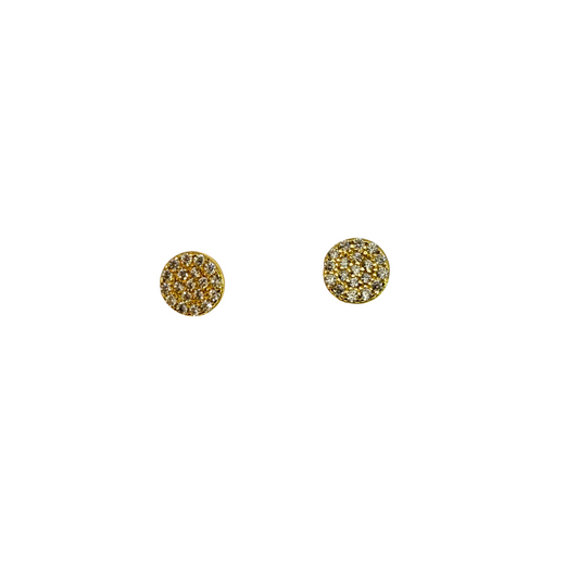 Round Studs with CZs