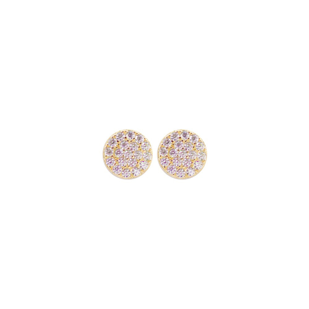 Round Studs with CZs