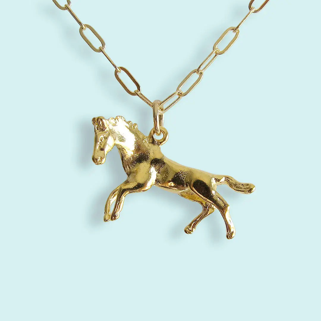 Wild Horses Charm Pendant