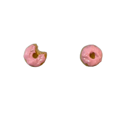 Handmade Donut Studs