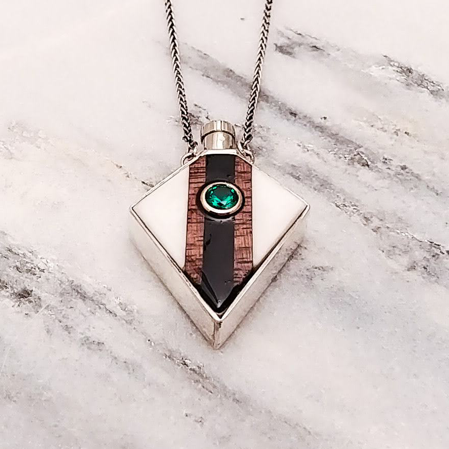 Silver Jug Pendant