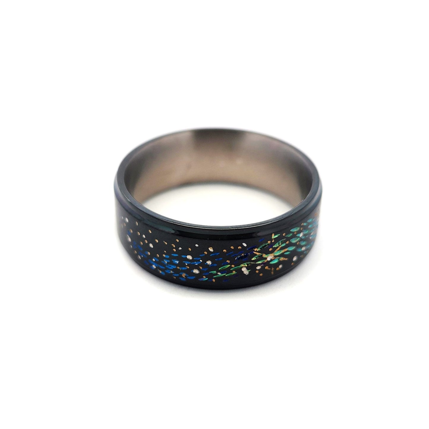 Black Titanium Space Ring