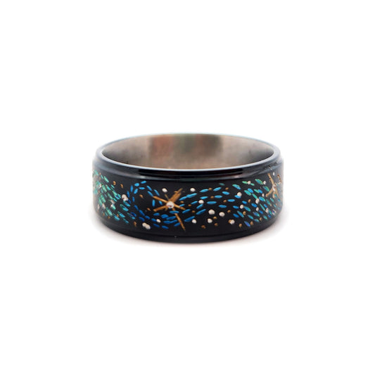 Black Titanium Space Ring