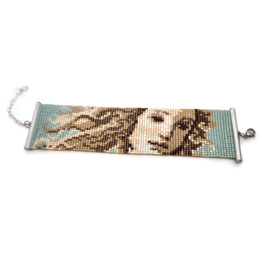 Boticelli's Venus Beaded Bracelet