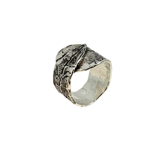 Croton Leaf Wraparound Ring
