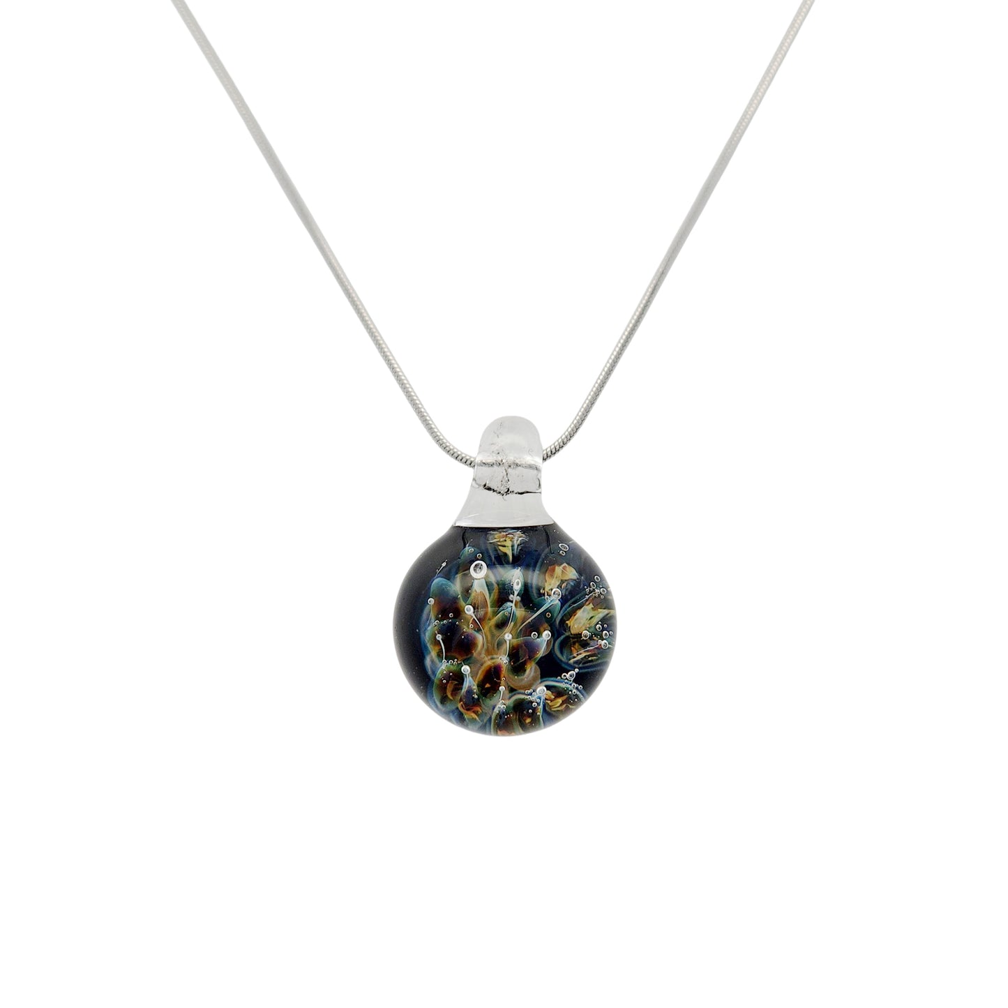 Glass Flower Pendant