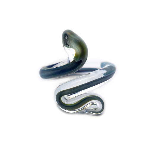 Glass Snake Ring