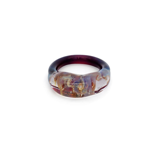 Glass Mystic Cloud Ring