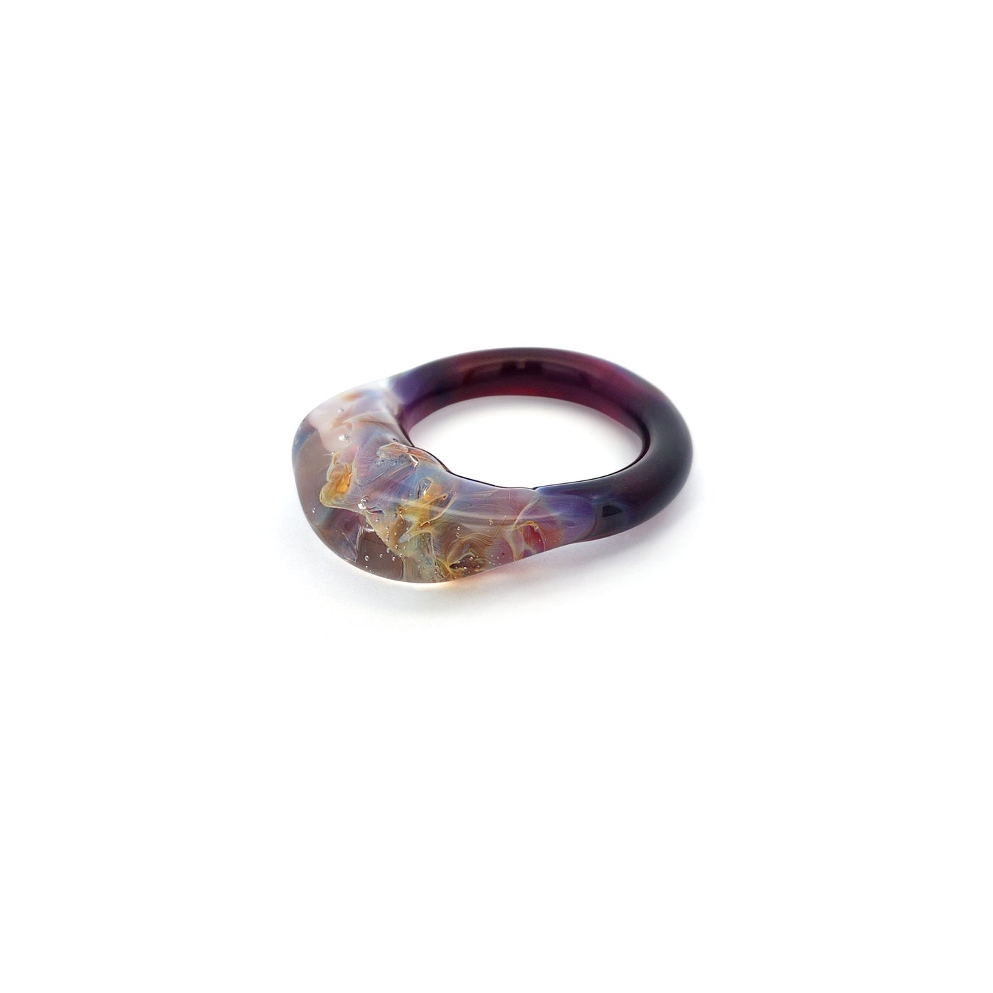 Glass Mystic Cloud Ring