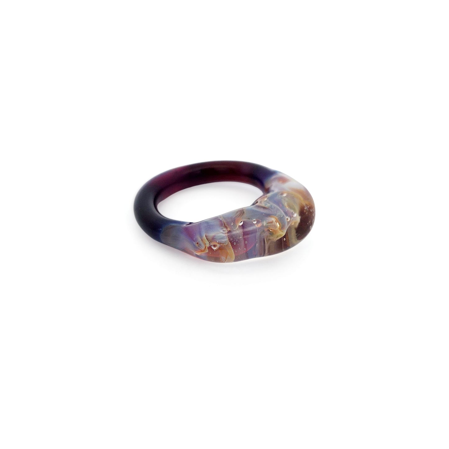 Glass Mystic Cloud Ring