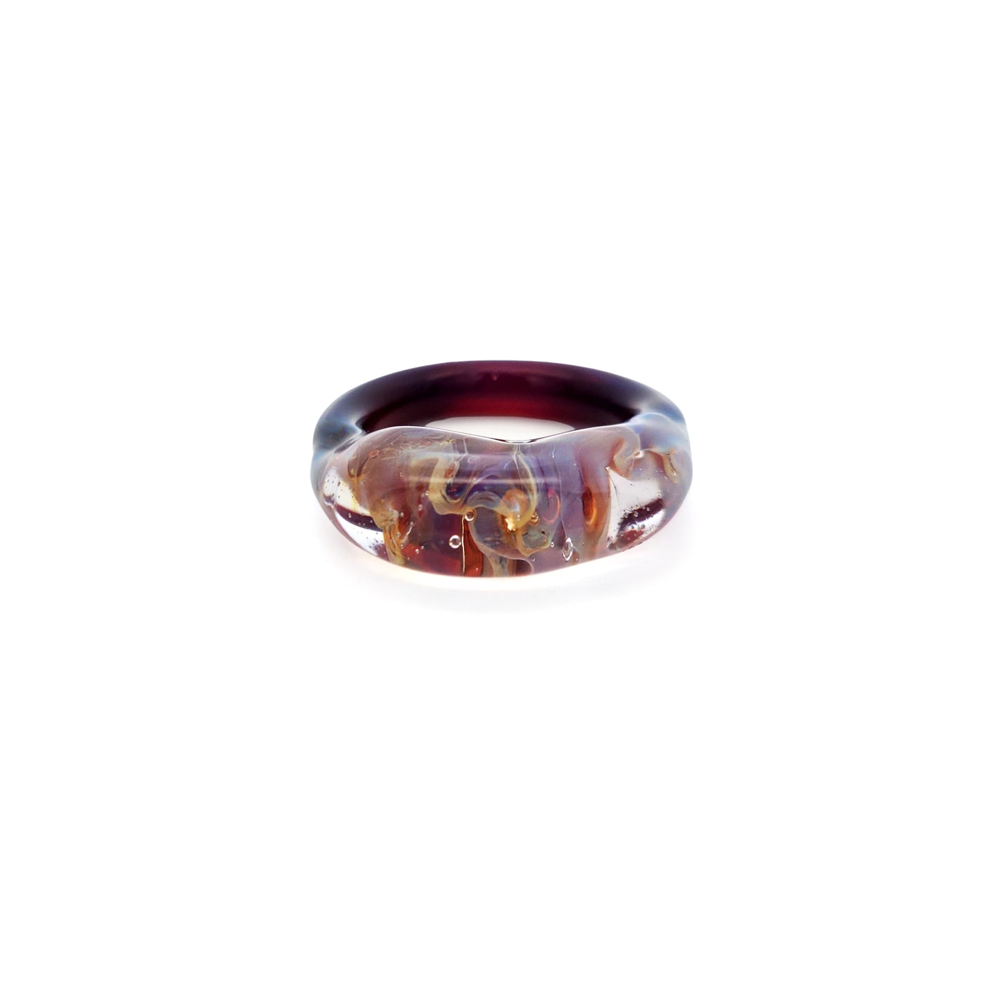 Glass Mystic Cloud Ring