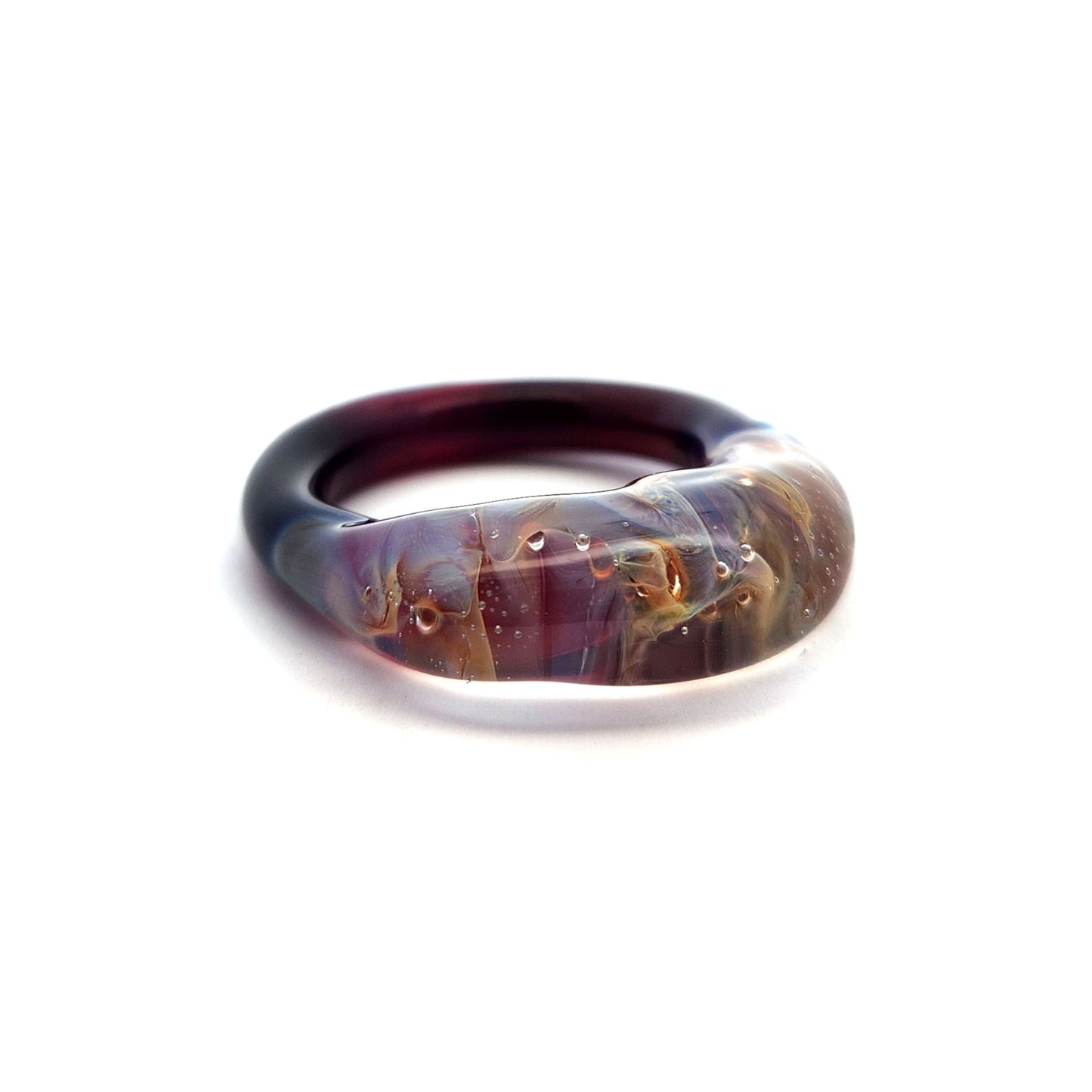 Glass Mystic Cloud Ring