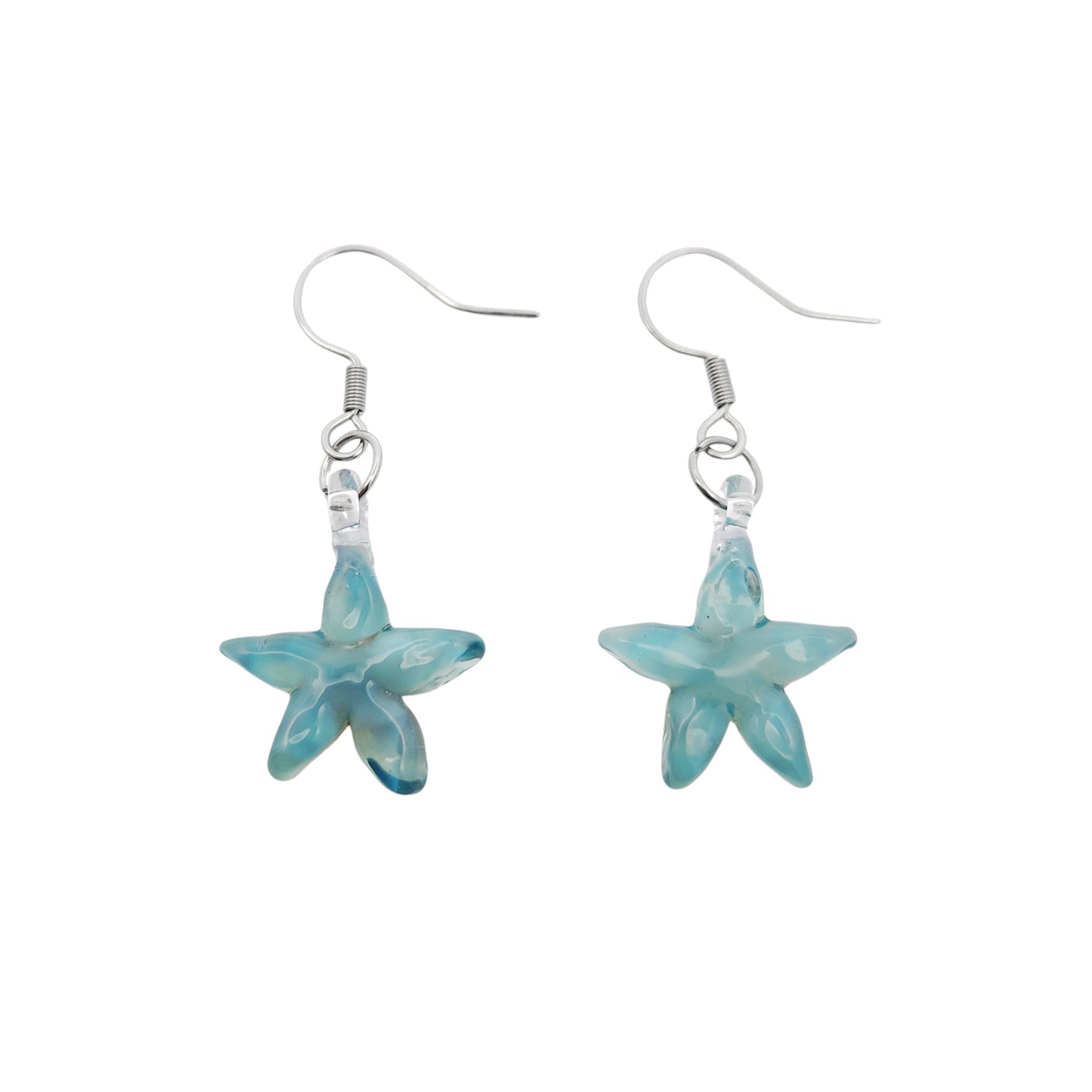 Foam Star Drop Earrings