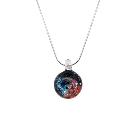 Glass Galaxy Ball Pendant