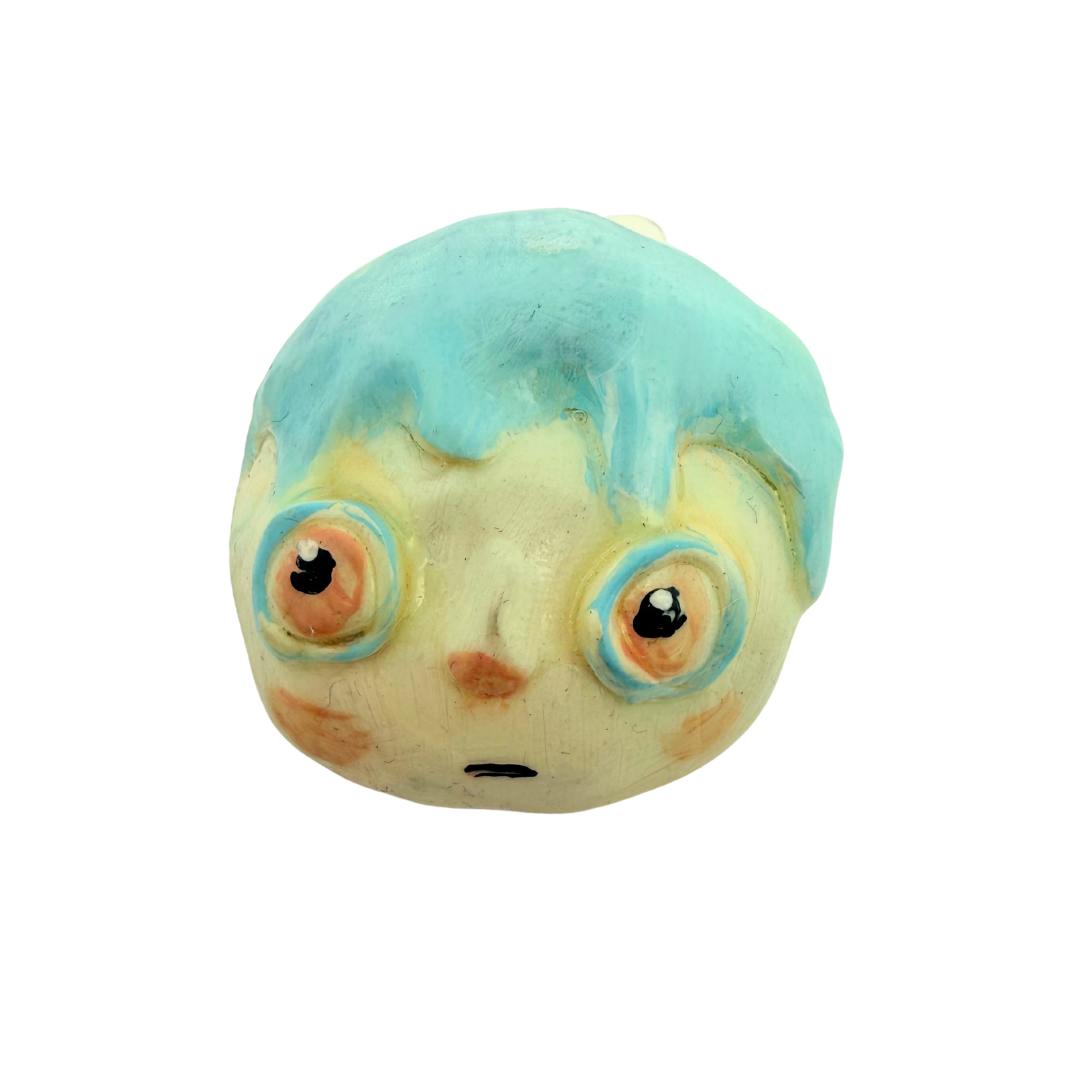When Ceramic Brooch