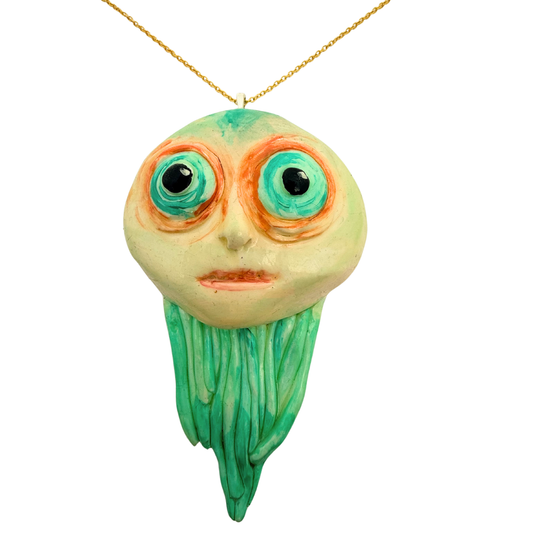 Bad Dream Ceramic Pendant