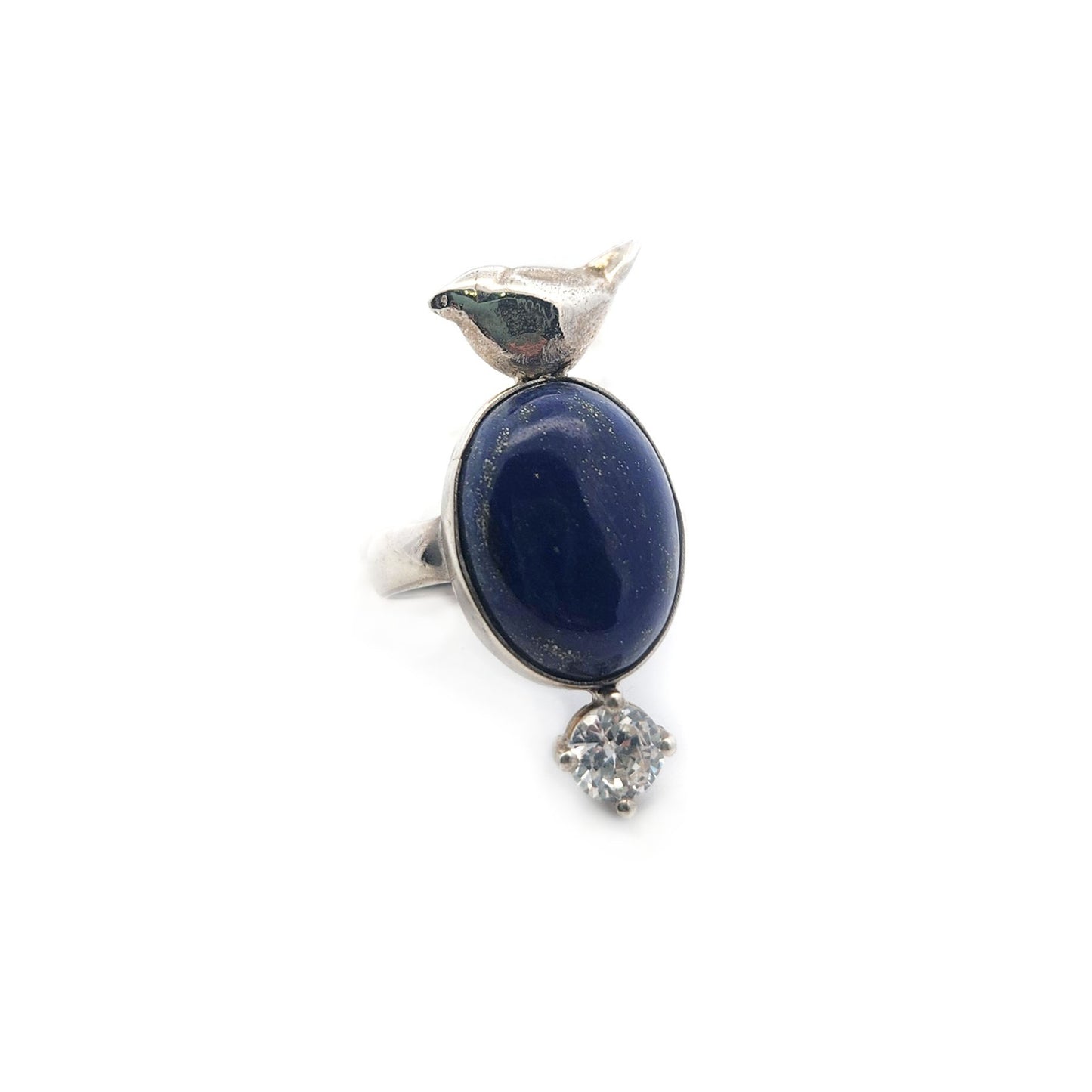 Lapis Bird Ring