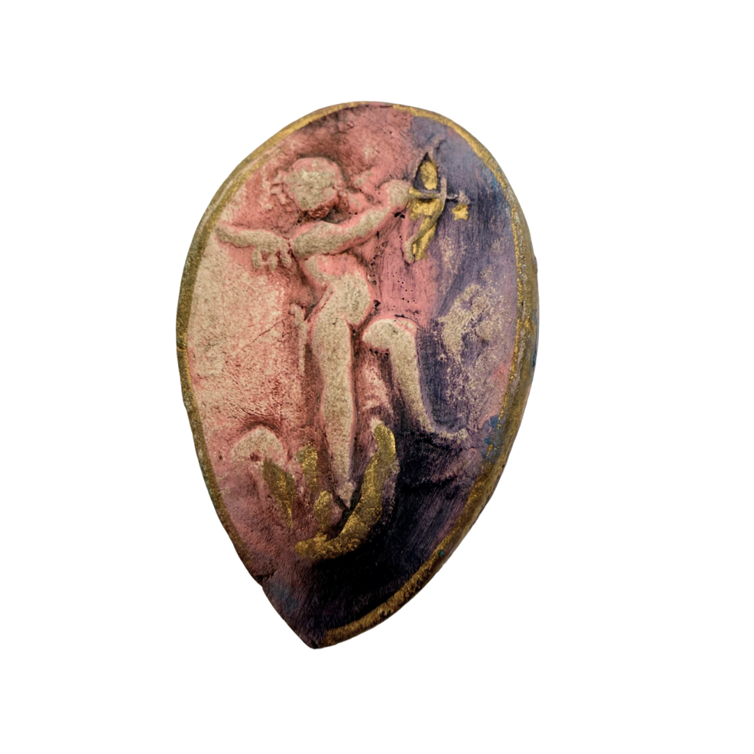 Papercast Brooch Small
