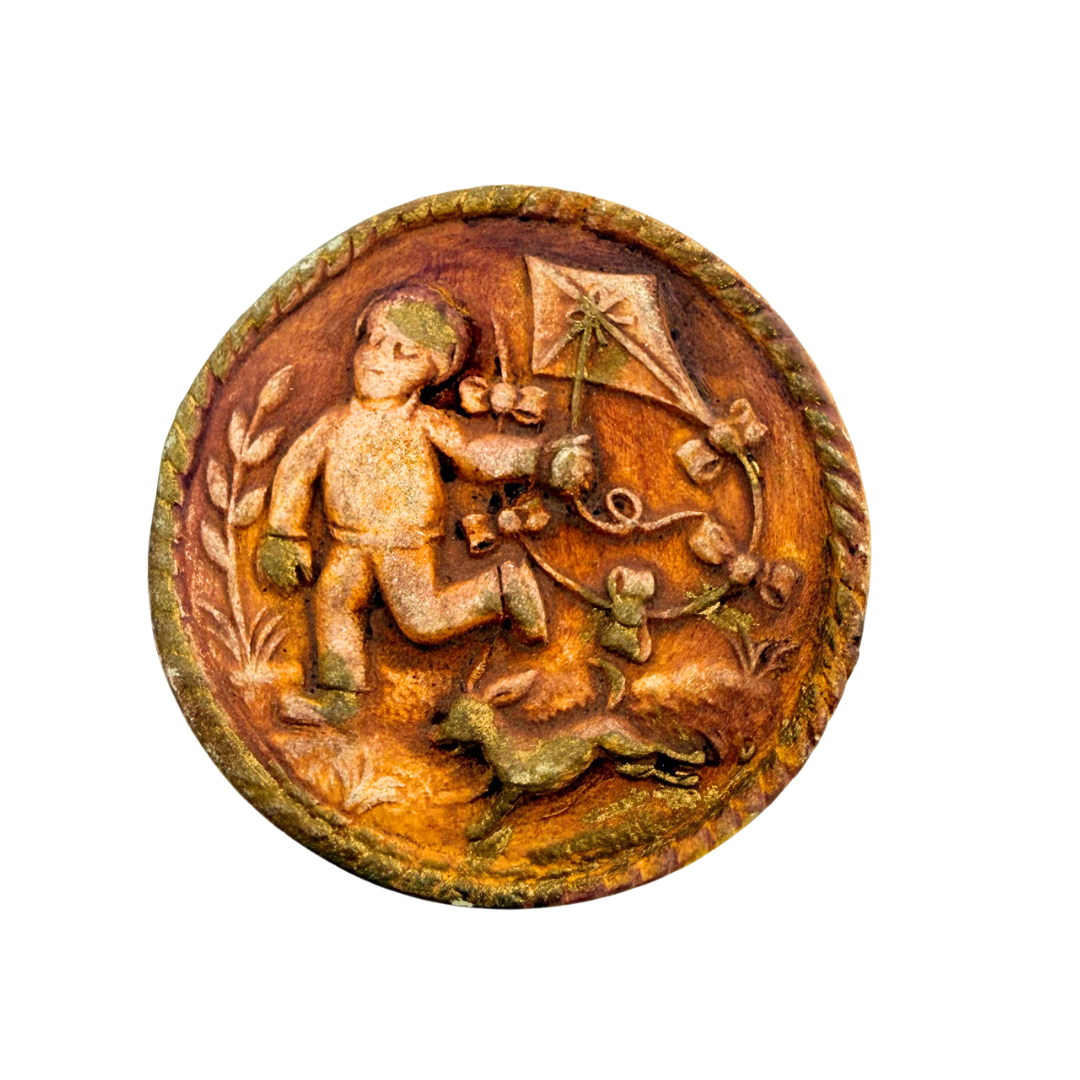Papercast Brooch Small