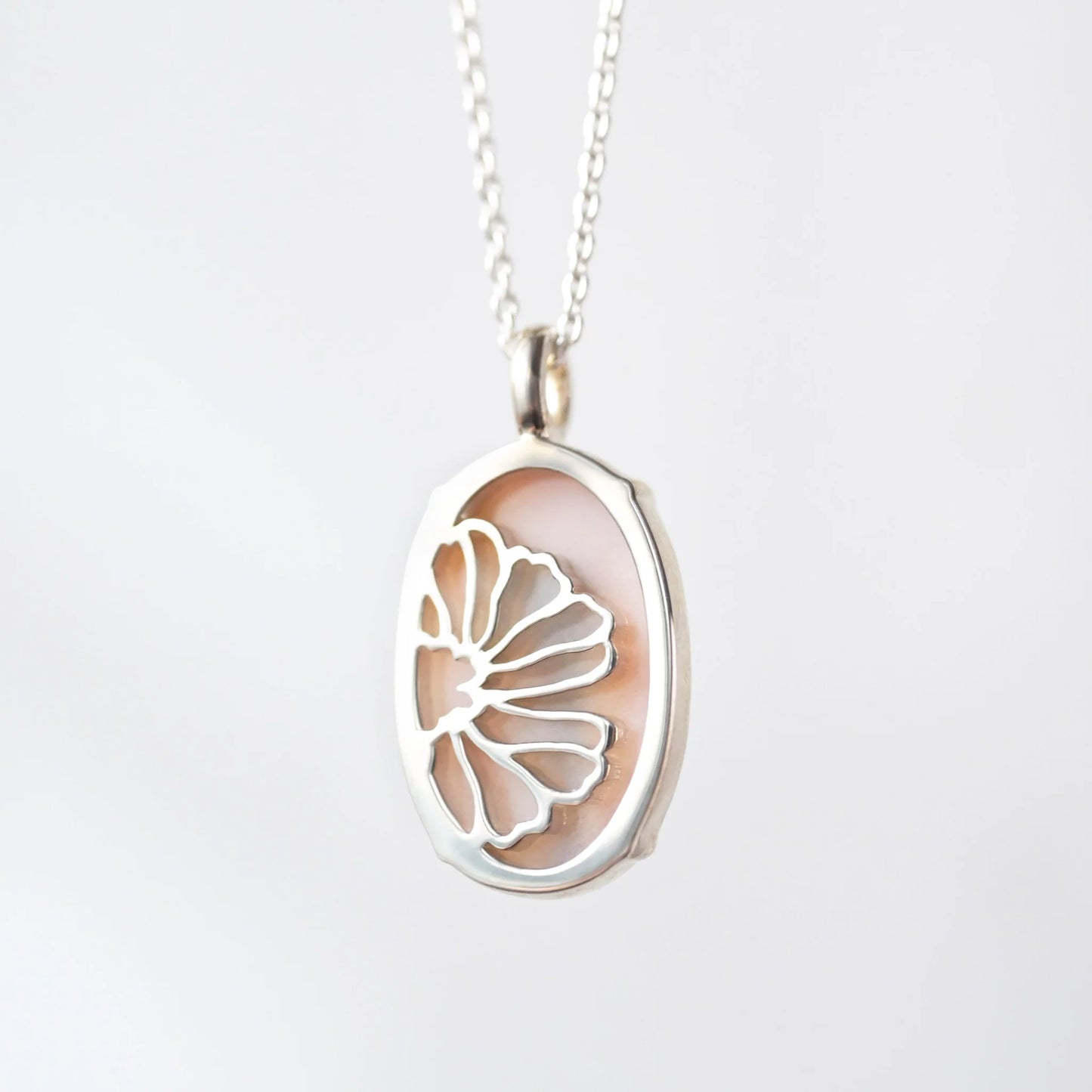 Sunset Dendritic Agate Pendant