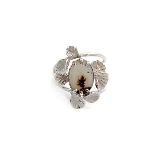 3 Set Agate Ring Set